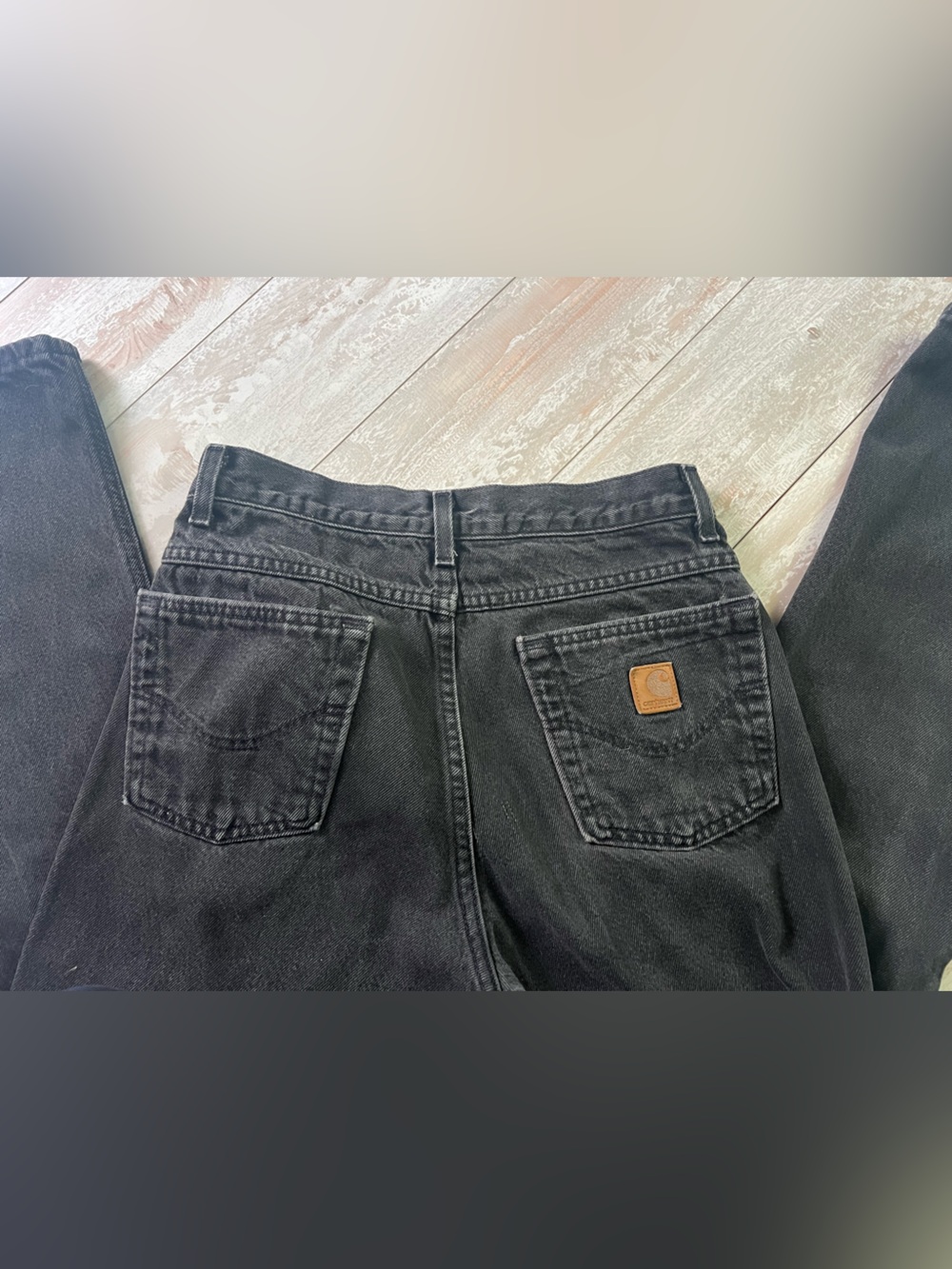 Vintage Carhartt Black Denim Jeans